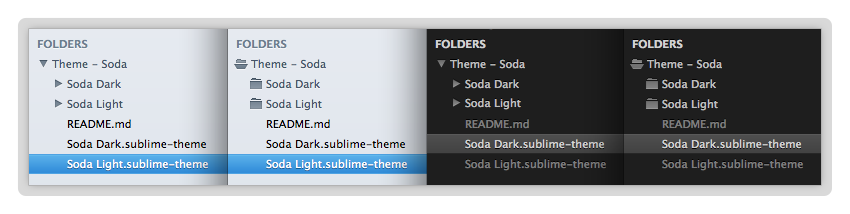 Soda Folder Icons