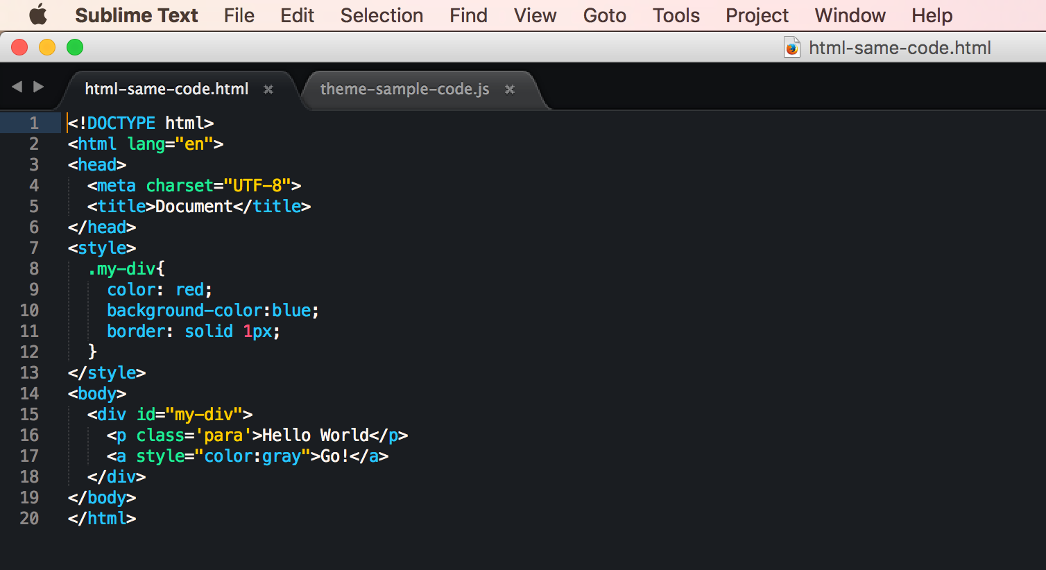 sample-code-html