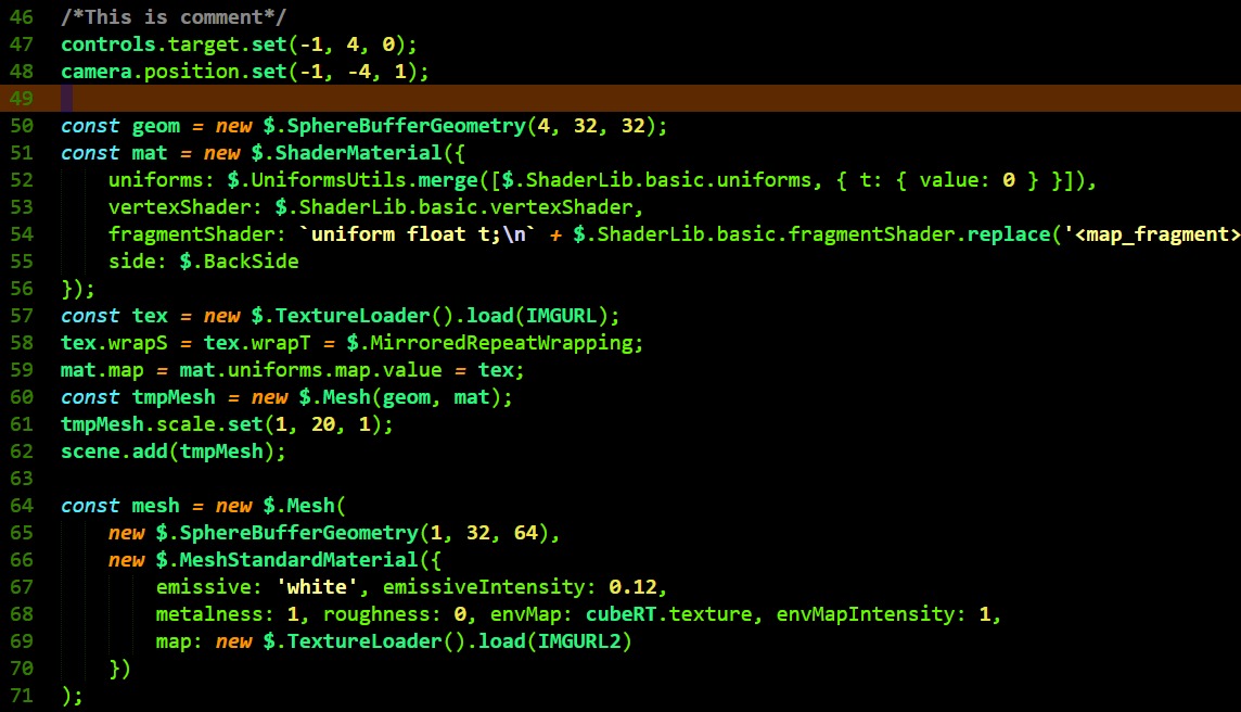 Javascript preview screenshot