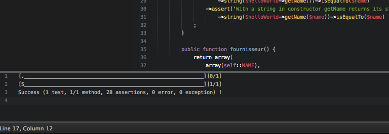 'A simple Sublime Text 2 plugin for atoum, unit testing framework for php'