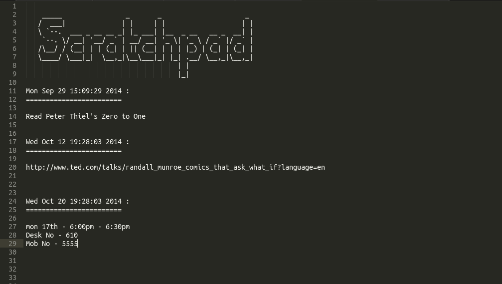 code scratchpad