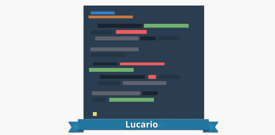 Lucario Color Scheme Packages Package Control