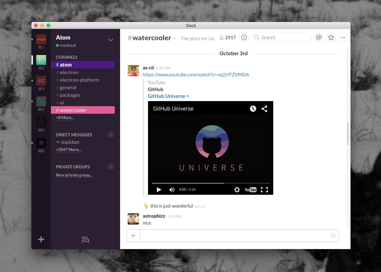 Slack Preview