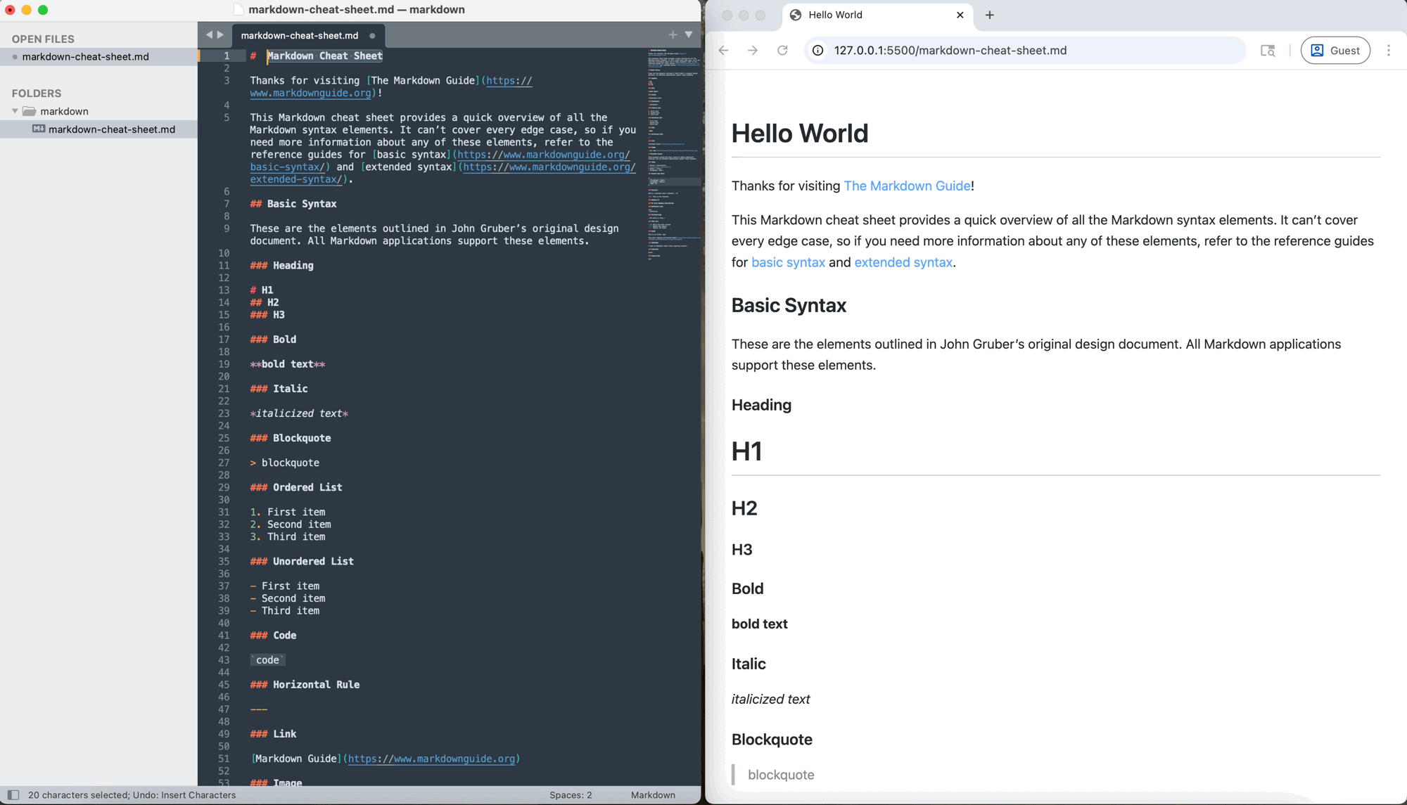 Live Server Plus Demo Markdown