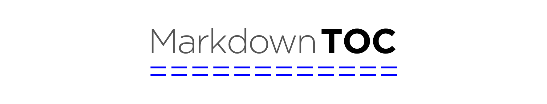 MarkdownTOC