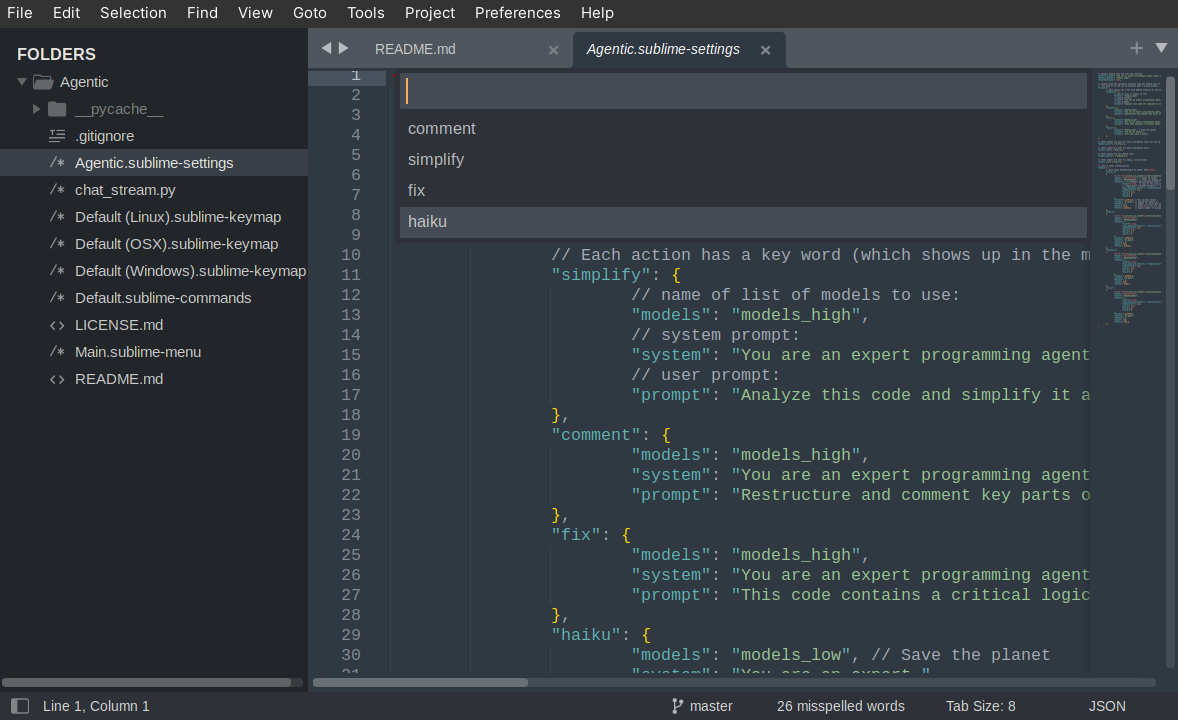 Define and Run Custom Actions