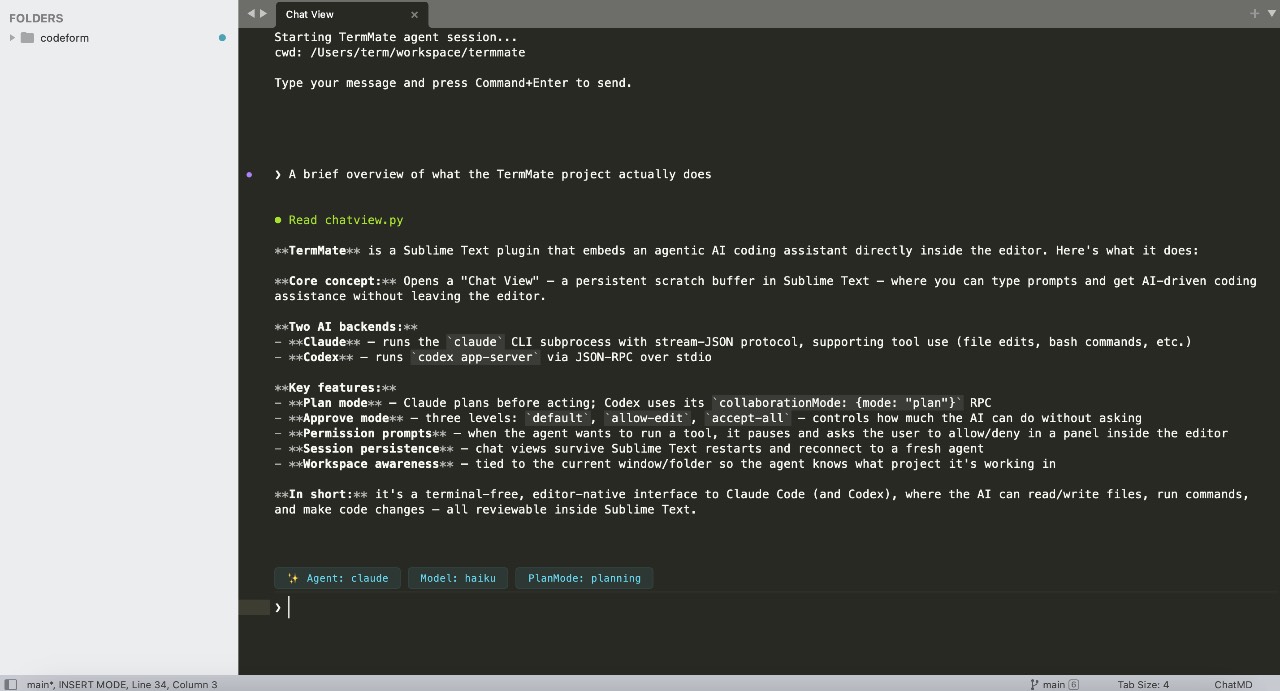 TermMate Screenshot