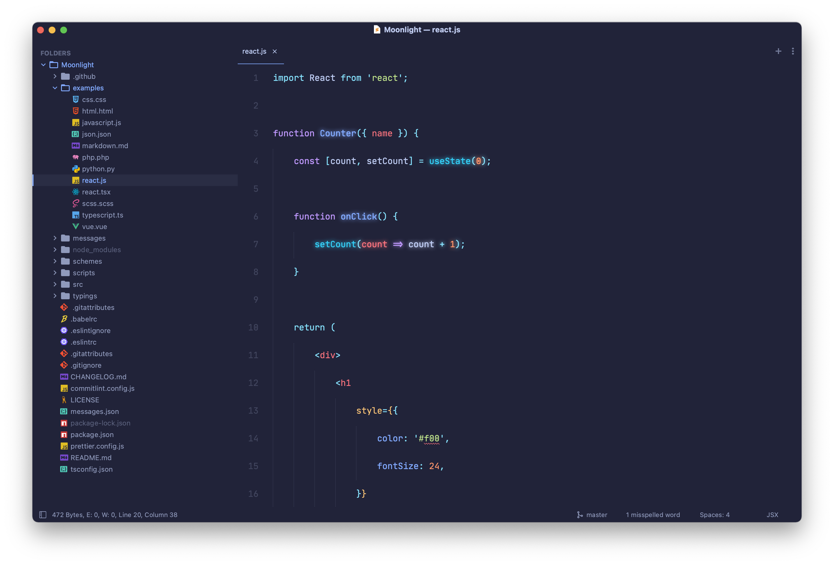 GitHub Sublime Text theme