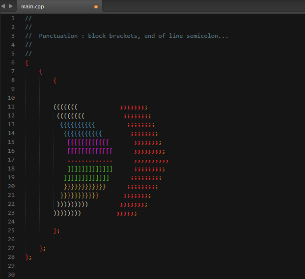 C++ Starting Kit