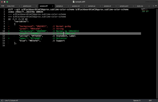 BlackboardForever with Diff